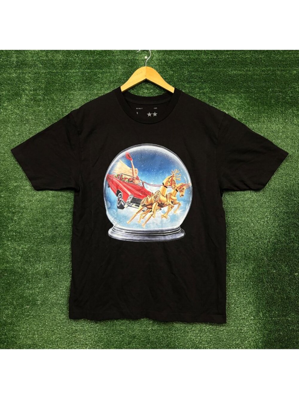 Beyonce Cowboy Carter Sleighyonce Snow Globe T-Shirt Size Large